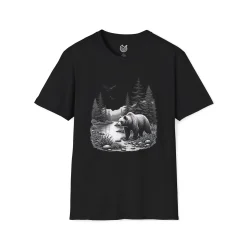 Majestic Bear in the Wild T-Shirt
