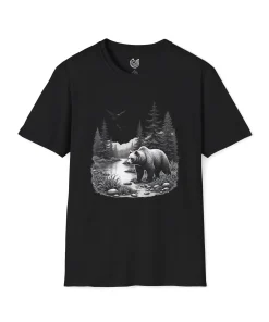 Majestic Bear in the Wild T-Shirt