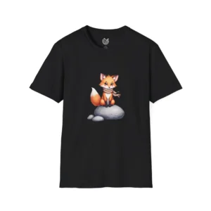 Cute fox on the rocks T-Shirt
