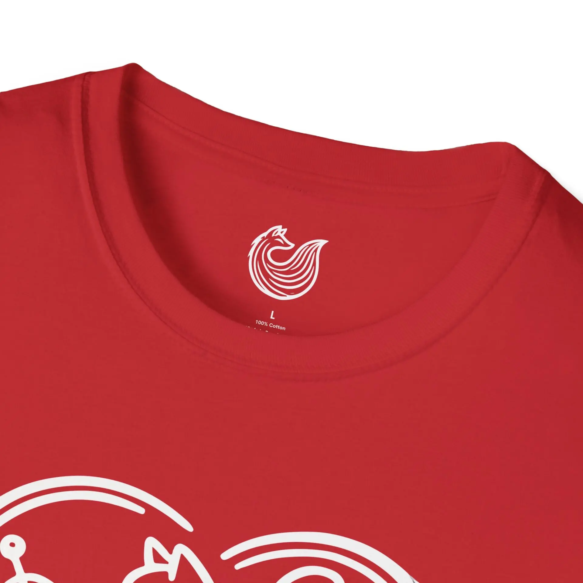 Line-art heart with cat playing with a yarn roll T-Shirt - Image 36