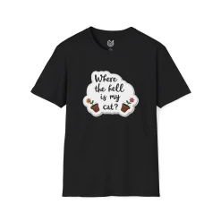 Where the hell is my cat T-Shirt