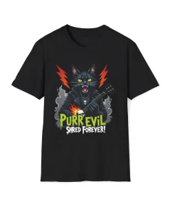 Purr Evil, Shred Forever T-Shirt