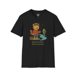 Gone fishin’ Back whenever T-Shirt